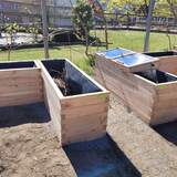 Hochbeete von Gartenallerlei, mit Frühbeet-Aufsatz