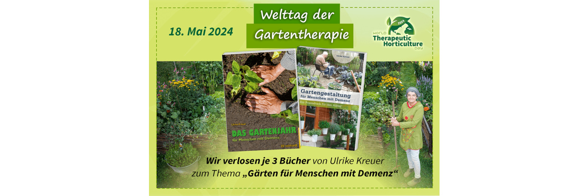 Verlosung zum 2. Welttag der Gartentherapie - Verlosung zum 2. Welttag der Gartentherapie