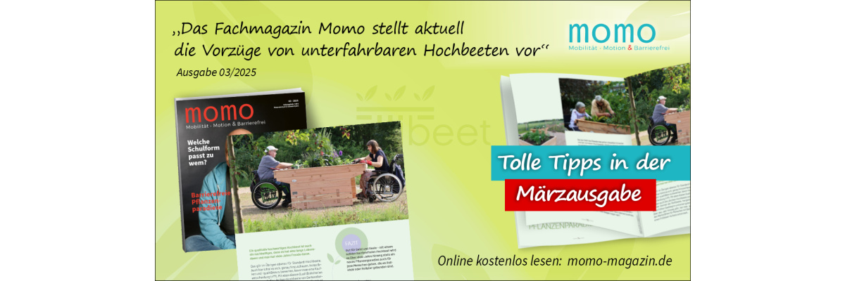 Rollibeete im Momo-Magazin 03/2025 - 