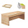 Rollibeet "Duo" 65cm gewachsener Boden