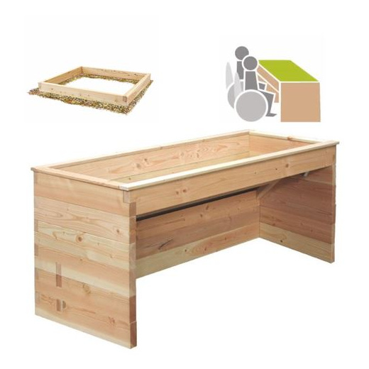 Rollibeet "Duo" 78cm gewachsener Boden