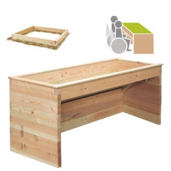 Rollibeet "Duo" 78cm gewachsener Boden