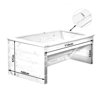 Rollibeet "Single" 52cm gewachsener Boden