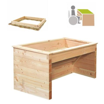 Rollibeet "Single" 65cm gewachsener Boden