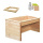 Rollibeet "Single" 65cm gewachsener Boden