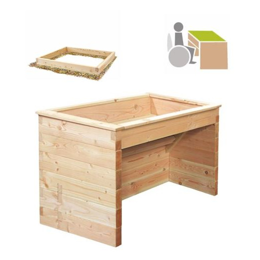 Rollibeet "Single" 78cm gewachsener Boden