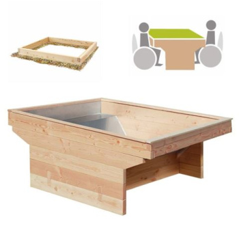 Rollibeet "Vis-á-Vis" 52cm gewachsener Boden